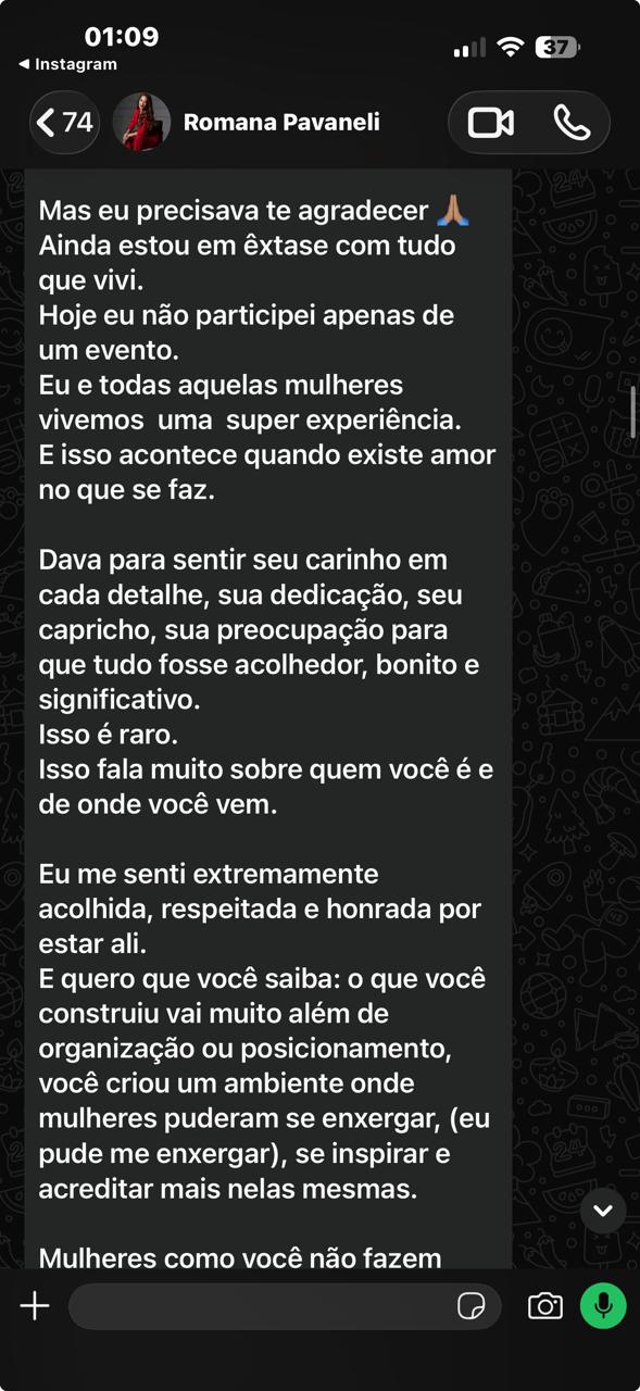 Depoimento de Romana Pavaneli (parte 1)