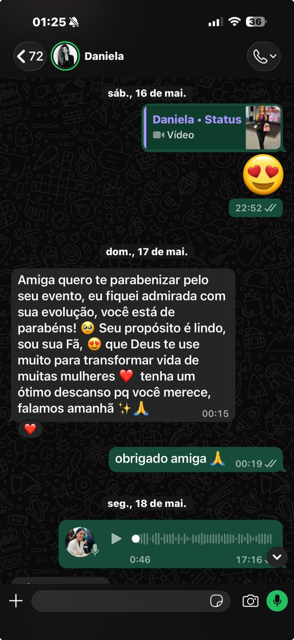 Depoimento de Daniela